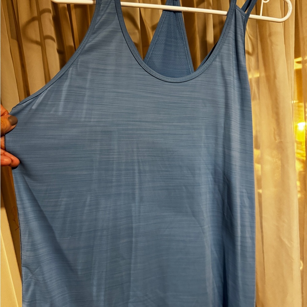 Reebok Blue ActivChill Tank Top